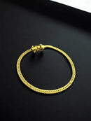 Pulseira Grumet Laminado 4mm - Banhado a Ouro 18k