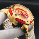 Relógio Invicta 25781 Marvel Ironman Men Gold 18k Original