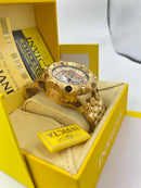 Invicta Hybrid Skeleton 100% Original Banhado a Ouro 18K