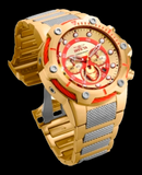 Relógio Invicta 25781 Marvel Ironman Men Gold 18k Original